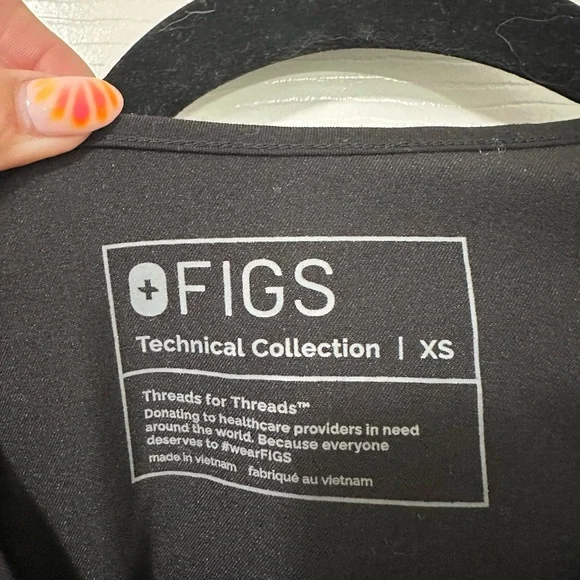Figs Technical Collection Black Scrub Set - Picture 2 of 3